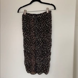 MAJORELLE LEOPARD SKIRT